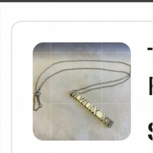 Tiffany atlas necklace- discontinued